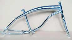 chrome 20"frame and fork